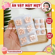 [COMBO of 10 PCS] Thai orange C candy, childhood heart C candy (box of 2,8g). snacks