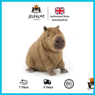 ตุ๊กตา Jellycat Clyde Capybara พวงกุญแจน่ารัก jellycat ตุ๊กตา keychains ของแท้ดั้งเดิมจัดส่งรวดเร็วจ