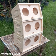 Line Array 3 inch Double Speaker Box Speaker Box 3 Inch Box Speaker Kosong