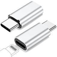 for Lightning Female to USB C Male Adapter for iPhone 15 Pro Max Plus,for iPad Air,for Samsung,Suppo