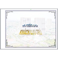 A4 residence tracking book printed on 1 side