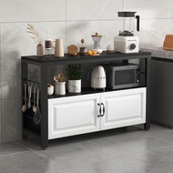 Kitchen Shelf Floor Multi-Layer Cutting Table Table Household Microwave Oven Storage Cabinet Locker   Household products