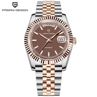 PAGANI DESIGN 2025 New Luxury Rose Gold DD36 Automatic Watch For Men Seagull ST16 Mechanical Wristwa