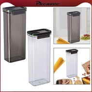 [Phenovo] Airtight Spaghetti Container with Lid Pasta Container Food Storage Bean