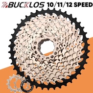 BUCKLOS Bicycle Cassette 10/11/12 Speed Road Mountain Bike Cassette 11-25T 11-32T 11-40T 11-50T 11-5