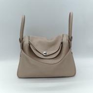 【CP 精選🌟小編推薦】Hermès 愛馬仕 Lindy 34 斑鳩灰 TC 皮 牛皮 單肩包 框Q 2013 年