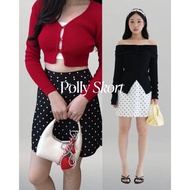 Polly Polka Dot Skort Skirt Pants - Atwell Apparel