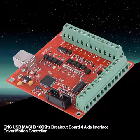 Stepper Motor Driver Board MACH3 Motion Controller USB MACH3 100Khz Motion Controller Card Board for