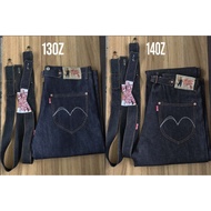 Mister Denim 13oz 14oz With Denim Suspender