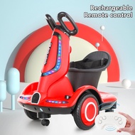 Go Kart For Kids Toys Balance Car Motor For Kids 4 Wheels Skates 1-4Years Old Electric Car Remote Co