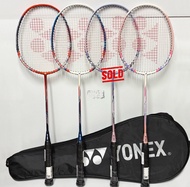 【1pc支/ Orange橙/ Blue藍白/ Pink粉】YONEX Nanoray 2U Lightweight Badminton Racket 輕量羽毛球拍 (Pre-Strung 連拍袋)