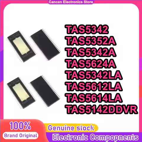 5PCS TAS5612LA TAS5612 TAS5614LA TAS5624A TAS5142DDVR TAS5342LA TAS5342A TAS5352ADDVR HTSSOP44 Class