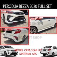 PERODUA BEZZA 2020 PU BODYKIT FULL SET FRONT SKIRT,SIDE SKIRT,REAR SKIRT