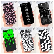 Huawei Nova 2 Lite LDN-L21 LX2 / Nova Lite PRA-LX1 LX3 Fashion Moon Milk Ripple Pattern Phone Casing Nova 2lite Novalite Soft Jelly Silicon Case