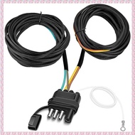 (QBEP) 26FT Trailer Wiring Harness Kit 4 Pin 5 Wire Trailer Wiring Harness Boat Trailer Wiring Harne