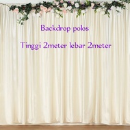 Backdrop Background polos Tinggi 2meter lebar 2 meter kain filamin termurah!!