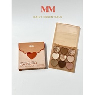 Fanbo Love Letter Eyeshadow Palette Longlasting 02 - Choco Dearest (PCS)