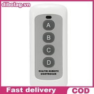 DIBO 1Pc 433MHz 4 Button EV1527 Code Remote Control Switch Transmitter Wireless Key .