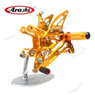 Arashi V1.0 CNC Adjustable Rearset Footrest For KAWASAKI Ninja ZX-10R ZX1000 ABS  KRT 2021 2022 2023
