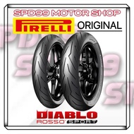TAYAR MOTOR TYRE PIRELLI DIABLO ROSSO SPORT 70/90-17 80/80-17 80/90-17 90/80-17