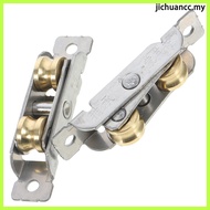 📱 2Pcs Anti-Rust Technology Sliding Screen Door Wheels 11.8X0.6X0.5in