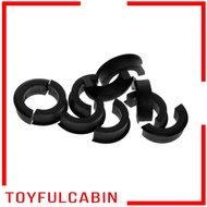 Eigell [toyfulcabinMY] 5 Pairs Bike Stem Shim Adapter Handlebar Spacers 31.8mm to 25.4mm/22.2mm