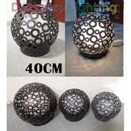 [40cm Outdoor Pillar Light] Designer Gate Light Landscape Light Modern Lampu Pagar Lampu Lampu Tembo