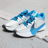 Nike Zoom Freak 5 EP 籃球鞋 藍銀 DX4996-402