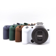 เคสป้องกันแขนเสื้อซิลิโคนแบบนิ่มผิวภาพกรอบสำหรับกล้อง Canon EOS R10 DSLR กระเป๋าใส่กล้องวิดีโอ