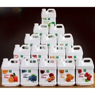 Te syrup 3kg flavors:: melon, strawberry, peach