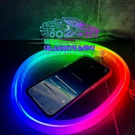 AES RGB Bluetooth Running Smart LED Eyebrow Light Universal Striped Mode Without Hose - Car