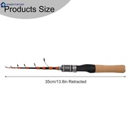 [EVERYTWT]Portable Telescopic Casting and Spinner Fishing Rods UL Horse Mouth Rod 4-10lb