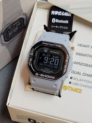Gshock DW-H5600MB-8A9  DWH5600MB-8A9  DW-H5600 DWH5600 5600 不銹鋼銀殼  淺灰色生物樹脂錶帶  heart rate watch  MIP 
