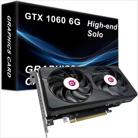 GTX 1060 6GB Computer Graphics Card, GDDR5 192bit 8K HDR VR Ready, 1060 Graphics Card for Gaming PC