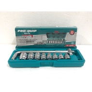 PRO QUIP-SOCKET WRENCH SET 1/ 2x10PCS-12PT PRO QUIP SC-SS04