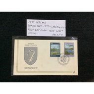 1977 Ireland Europa Cept 1977-Landscapes First Day Cover. Note: Light Toning