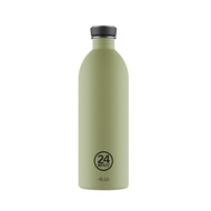 Italy 24Bottles Lightweight Cold Water Bottle 1,000ml-Olive Green