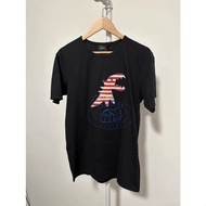 Agnes b.sport dinosaur logo printed short sleeved round neck T-shirt