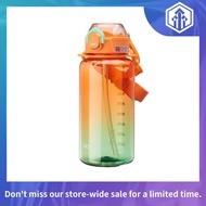 Eplas 650ML/1000ML BPA Free ModernTritan Water Bottle Tumbler Gradient Botol Air with Straw