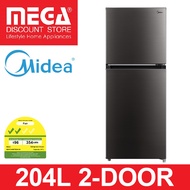 MIDEA MDRT307MTB 204L 2-DOOR FRIDGE (2 TICKS)