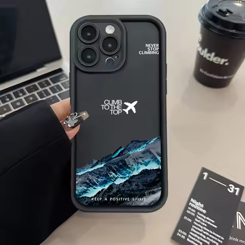 Peak Plane Phone Case For Xiaomi Redmi Note 14 13 12 Pro Plus 5G 12S 11S 11 10S Redmi 12C 13C 14C Sh