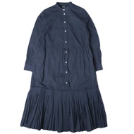 POLO RALPH LAUREN 褶襉下擺抽繩襯衫裙，0 碼，海軍藍，連身裙，原價 ¥53,900，上衣 [二手] [POLO RALPH LAUREN]