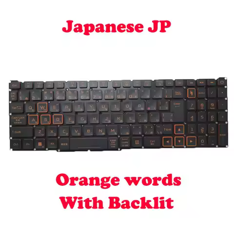RGB Backlit Keyboard For ACER AN515-45 002L20M10LHC01 AN515-45-R9QH R92M R9FU R00V R6XD R1JF Japanes