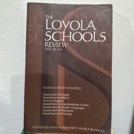 loyola schools....... review vol 3