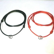 Tali Kalung satin China high quality import Hitam dan Merah