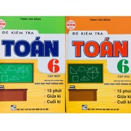 Book - Math test 6 (15 minutes, midterm, final term)