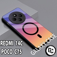 Glossy Softcase poco C75/case REDMI 14c/casing poco C75/Case REDMI 14C glitter/case poco c75 glitter