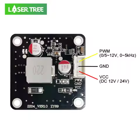 LASER TREE 20W 40W 80W Laser Driver for Laser Engraving Module Laser Cutting Head Laser Engraver Woo