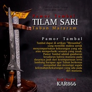 Keris Tilam Sari Pamor Tambal Era Tuban Mataram