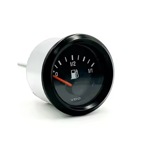 Generator Parts VDO 12V 24V Fuel Gauge Meter Diesel Genset Excavator Accessories